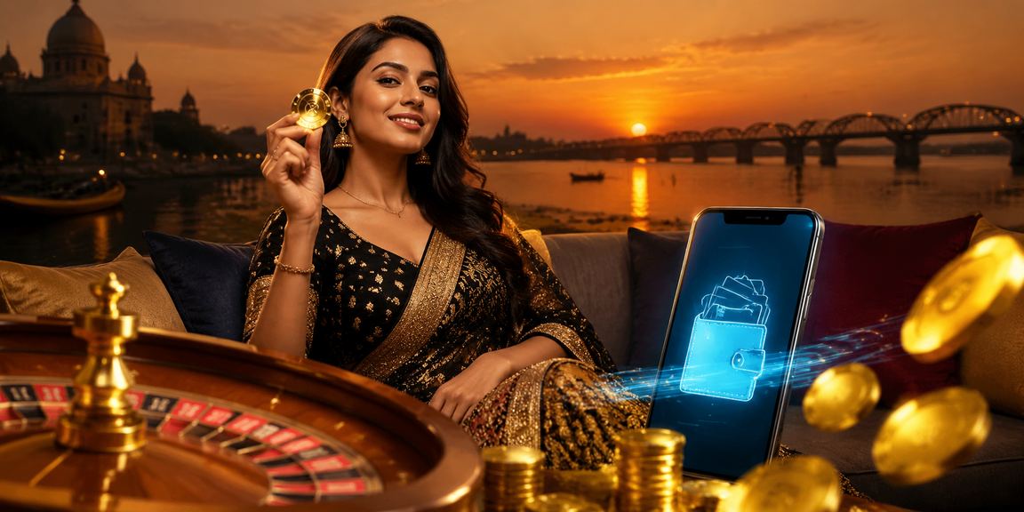 A Bangladeshi model enjoying online gaming against a Rajshahi backdrop